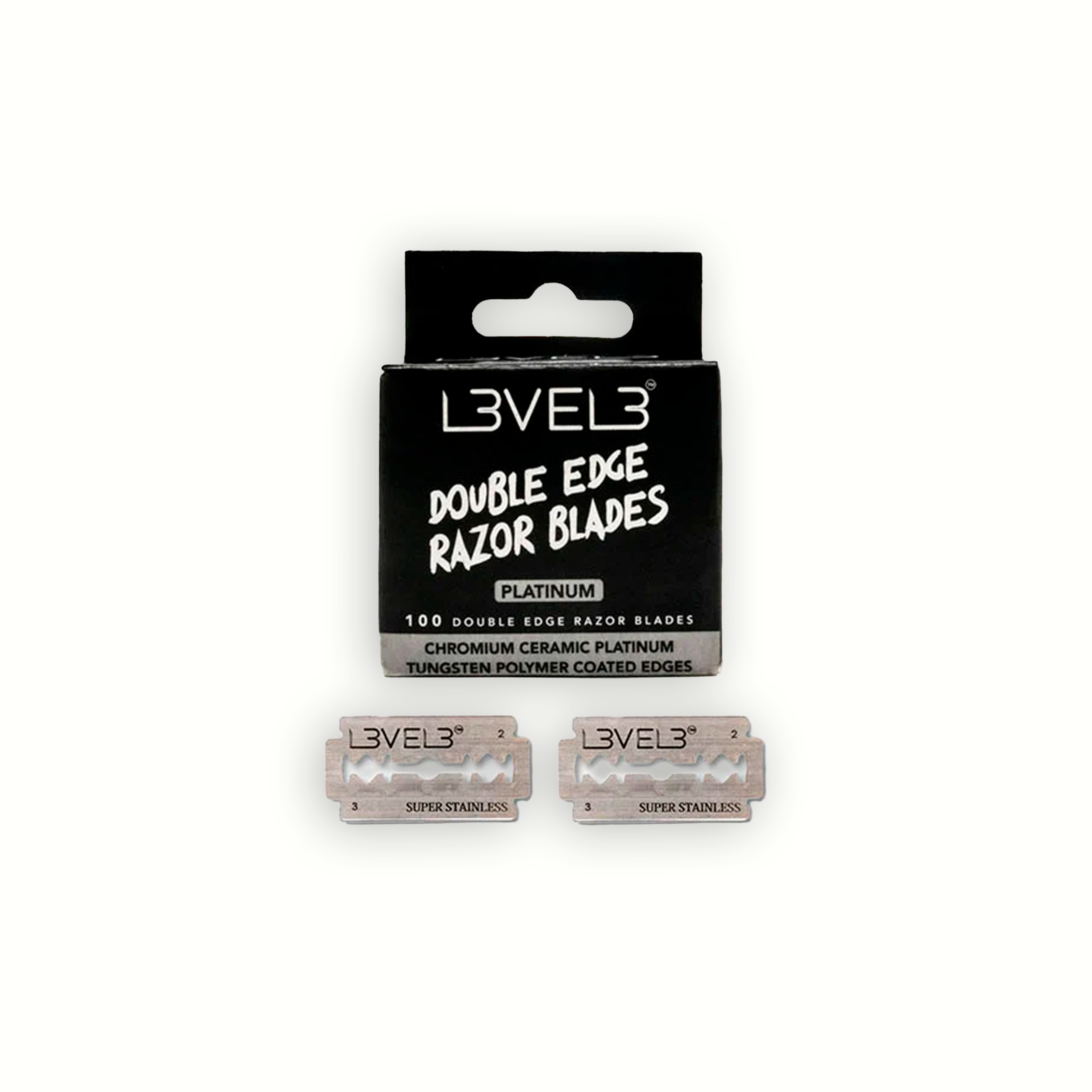 L3VEL3 DOUBLE EDGE RAZOR 100PC