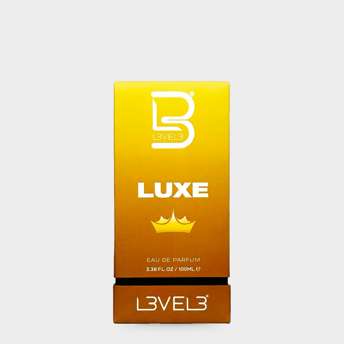 L3VEL3 Perfume Luxe 100 ml — Empaque