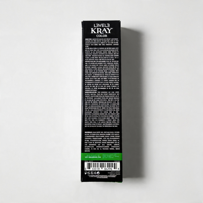 L3VEL3 ELECTRIC GREEN SEMI PERMANENT COLOR TUBE 100 ml