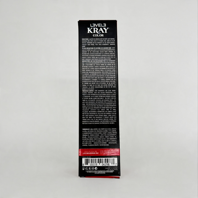 L3VEL3 ELECTRIC RED SEMI PERMANENT COLOR TUBE 100 ml