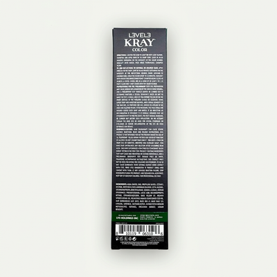 L3VEL3 GREEN SEMI PERMANENT COLOR TUBE 100 ml