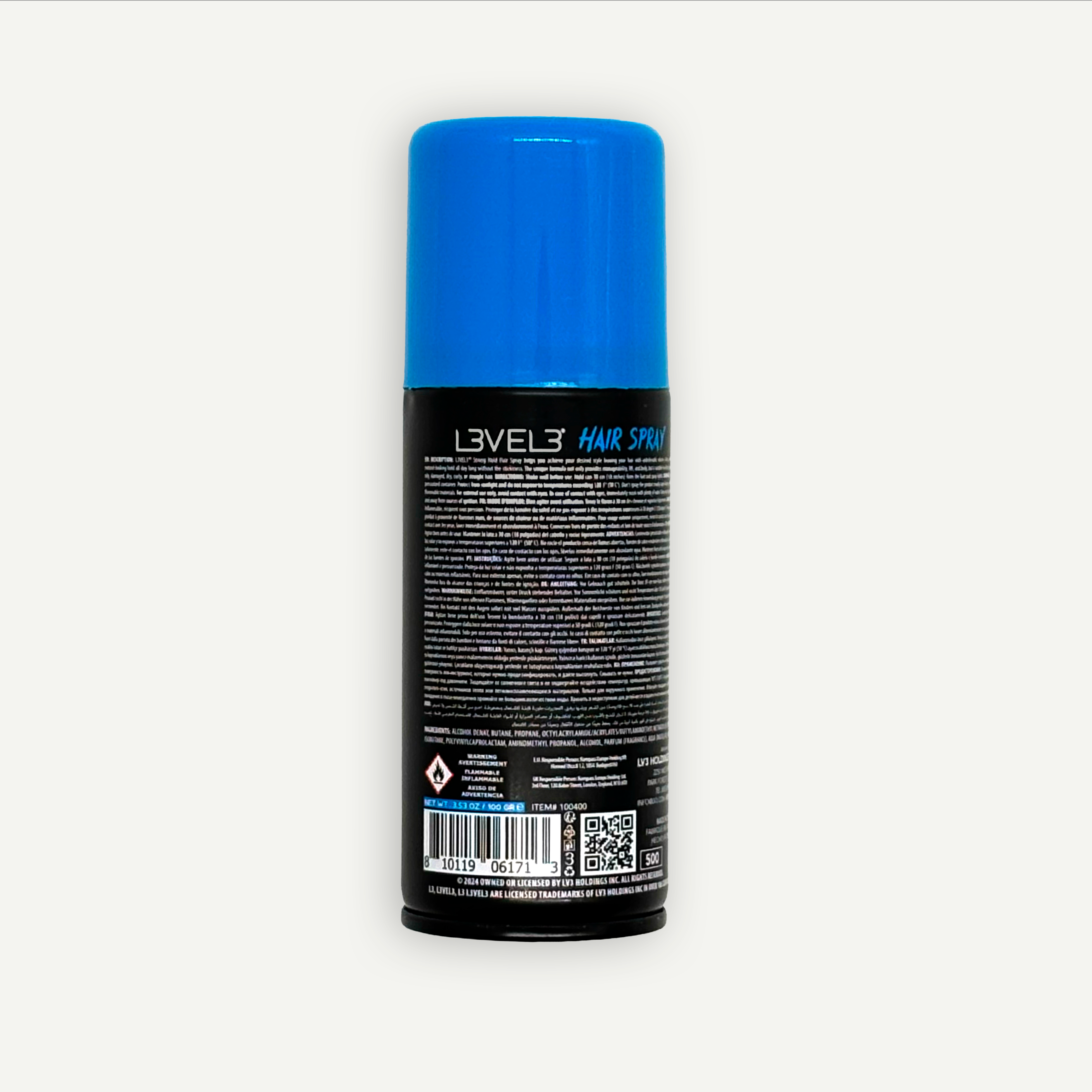 L3VEL3 HAIR SPRAY 100GR