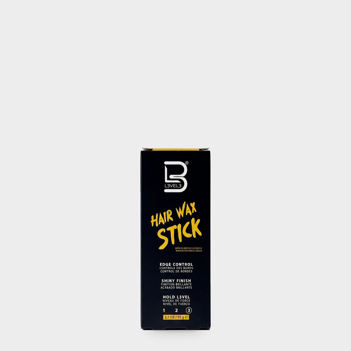 L3VEL3 Hair Wax Stick 75 g — Empaque