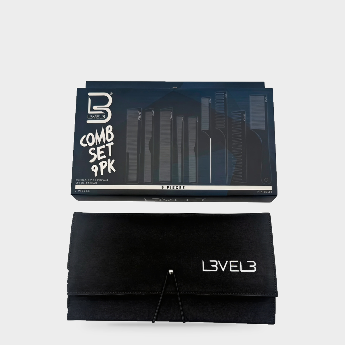L3VEL3 9 pc Comb Set — Empaque