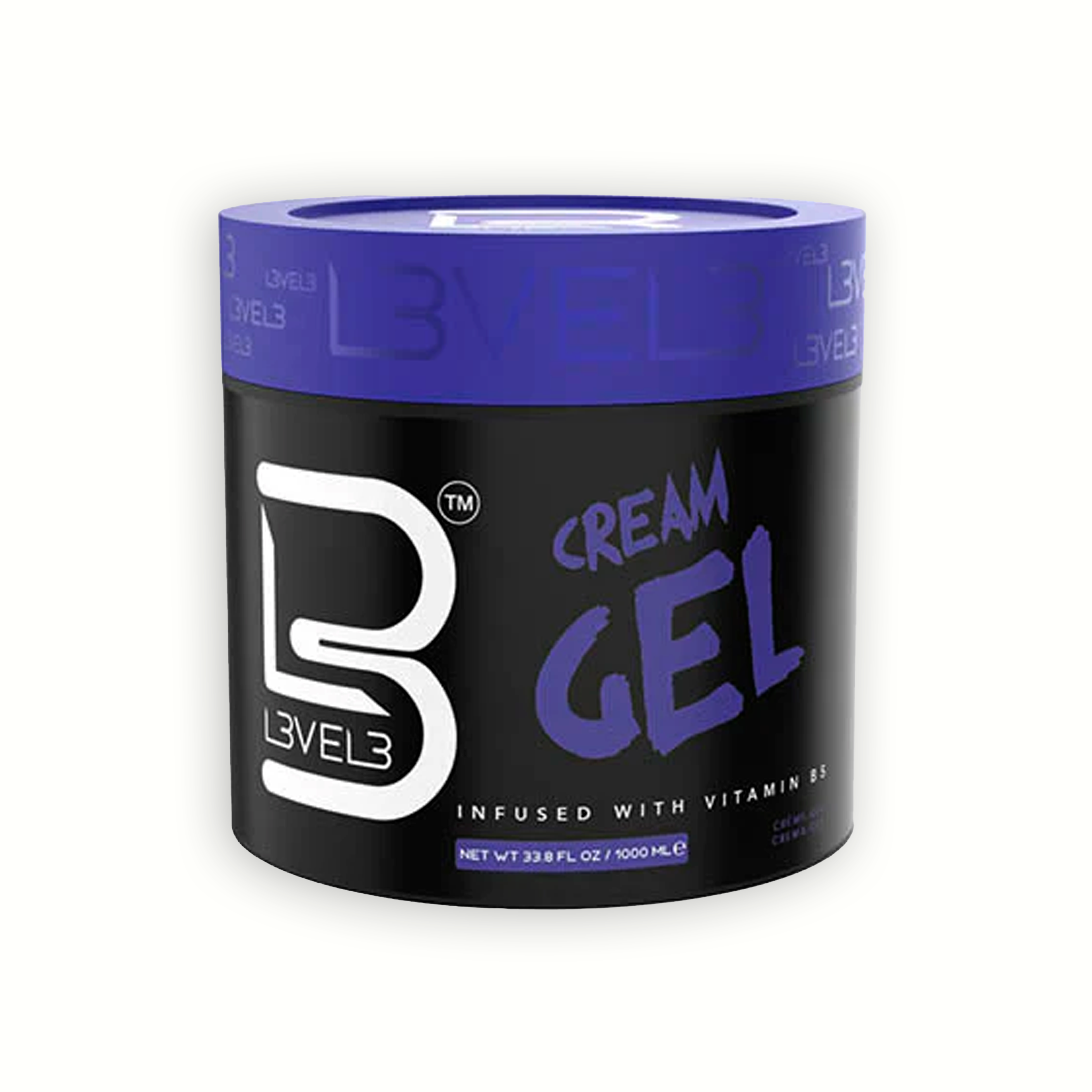 L3VEL3 Cream Hair Gel 1000 ml