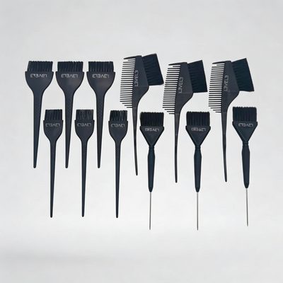 L3VEL3 12 PC COLOR BRUSH SET WITH BAG