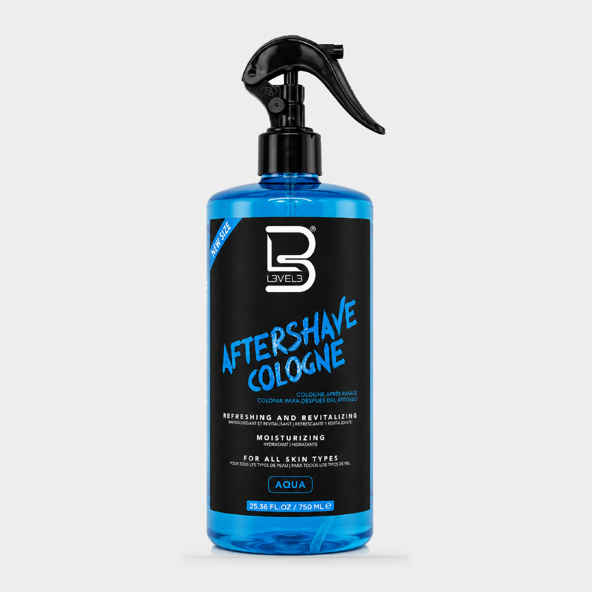 L3VEL3 Aftershave Cologne Aqua 750 ml