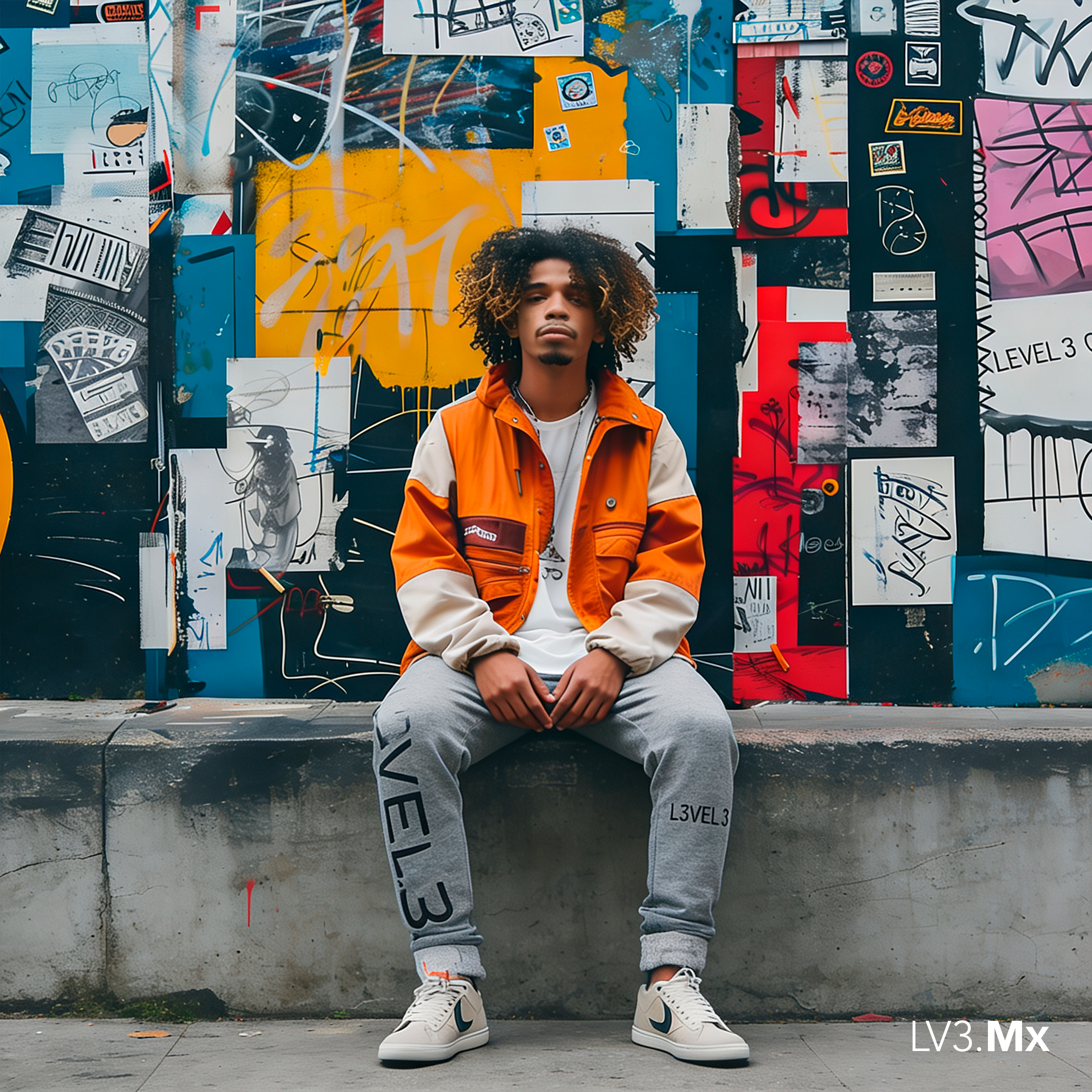 L3VEL3 ESSENTIAL JOGGERS PANTS - GRIS