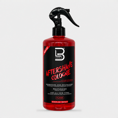 L3VEL3 Aftershave Cologne Flame 750 ml - Frente
