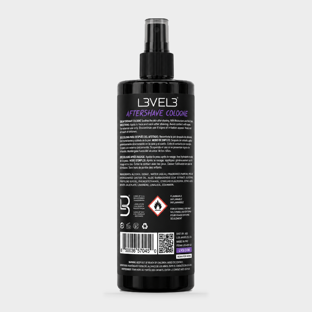 L3VEL3 Aftershave Cologne Royale 400 ml