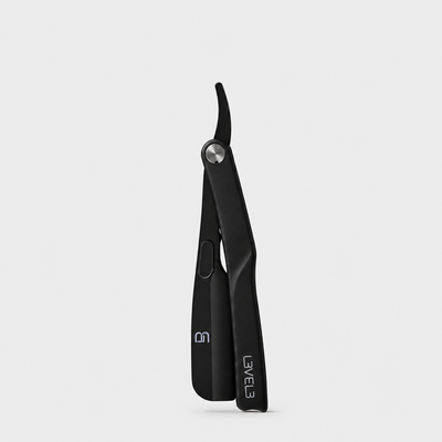 L3VEL3 Black Milly Razor — Vista cerrada