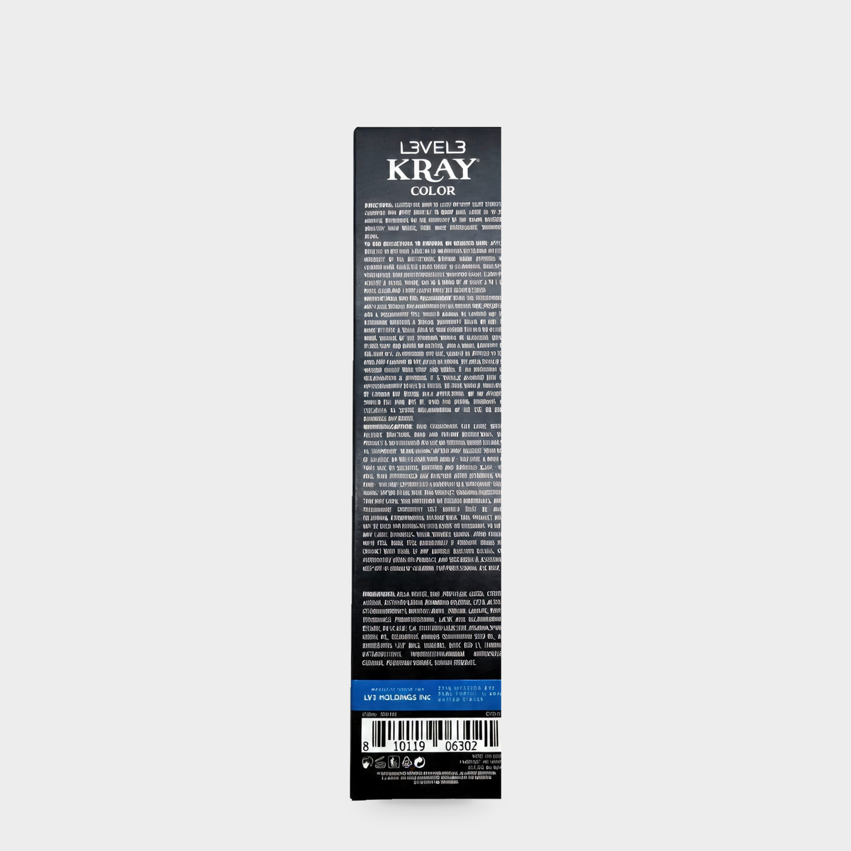 L3VEL3 Blue Semi Permanent Color Tube 100 ml — Reverso