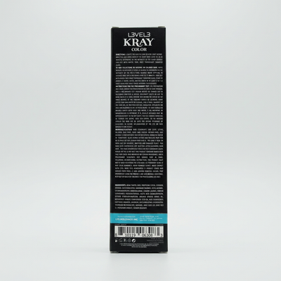L3VEL3 LIGHT BLUE SEMI PERMANENT COLOR TUBE 100 ml