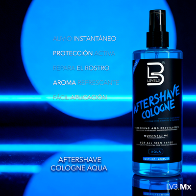 L3VEL3 Aftersahve Cologne Aqua 400 ml