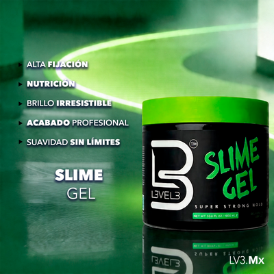 L3VEL3 Slime Hair Gel Super Strong 1000 ml