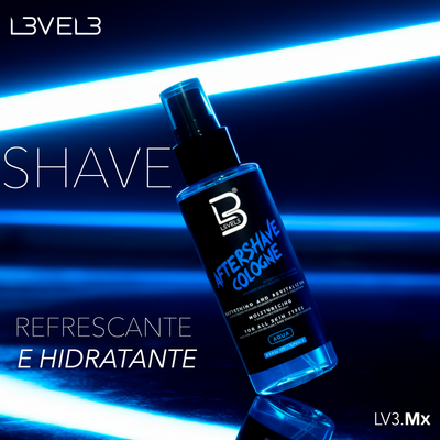 L3VEL3 Aftershave Cologne Aqua 100 ml