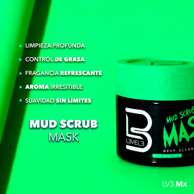 L3VEL3 Mub Scrub Mask 500 ml
