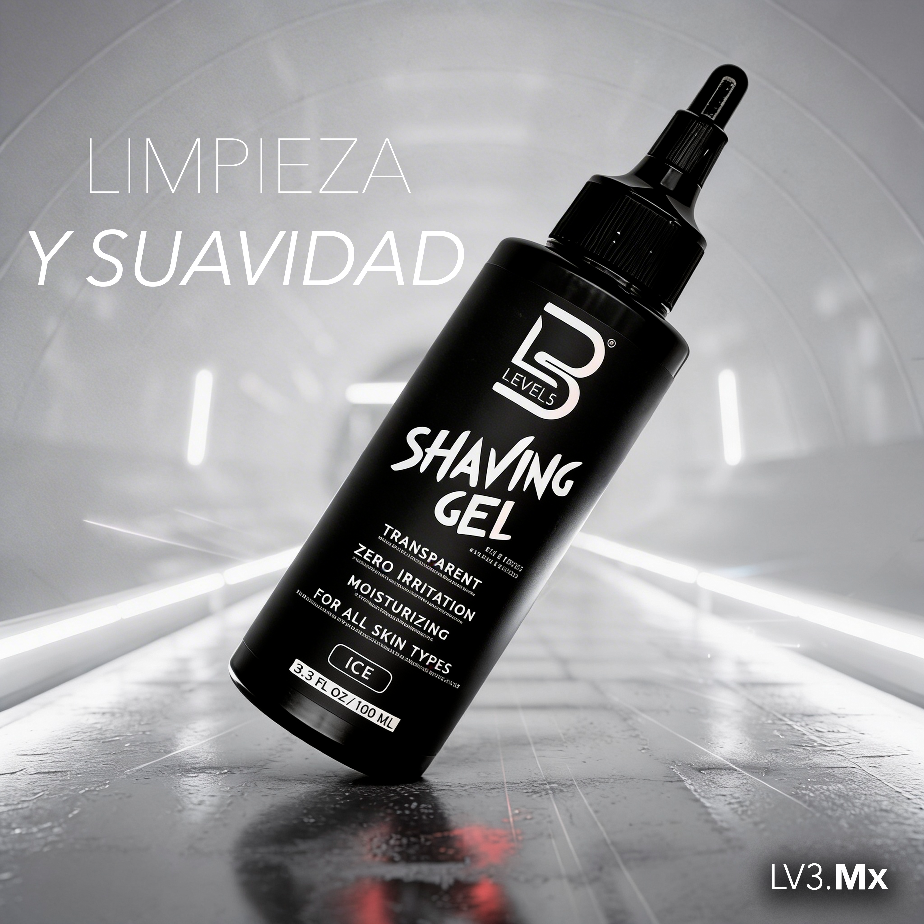 L3VEL3 Shaving Gel Ice 100 ml