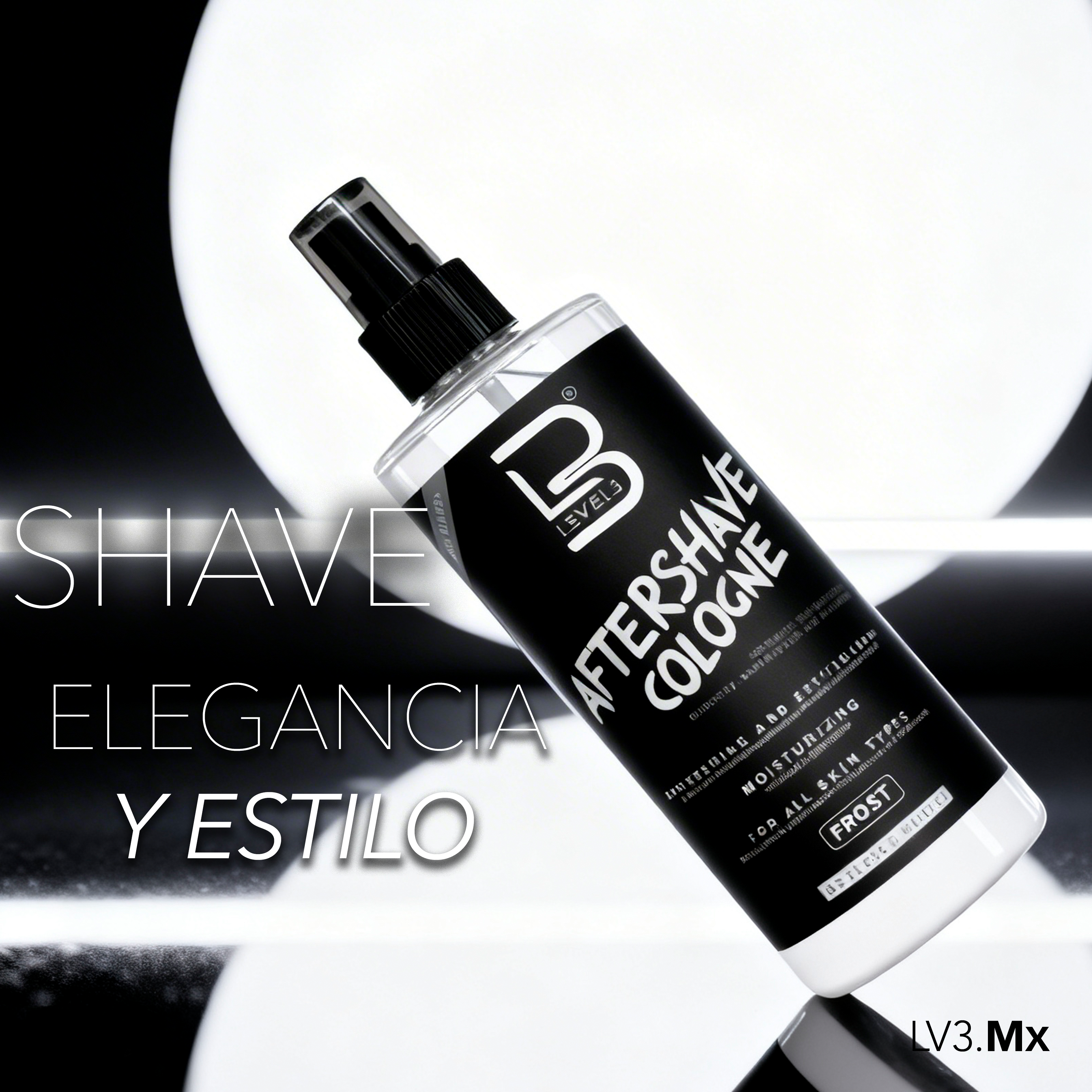 L3VEL3 Aftershave Cologne Frost 400 ml