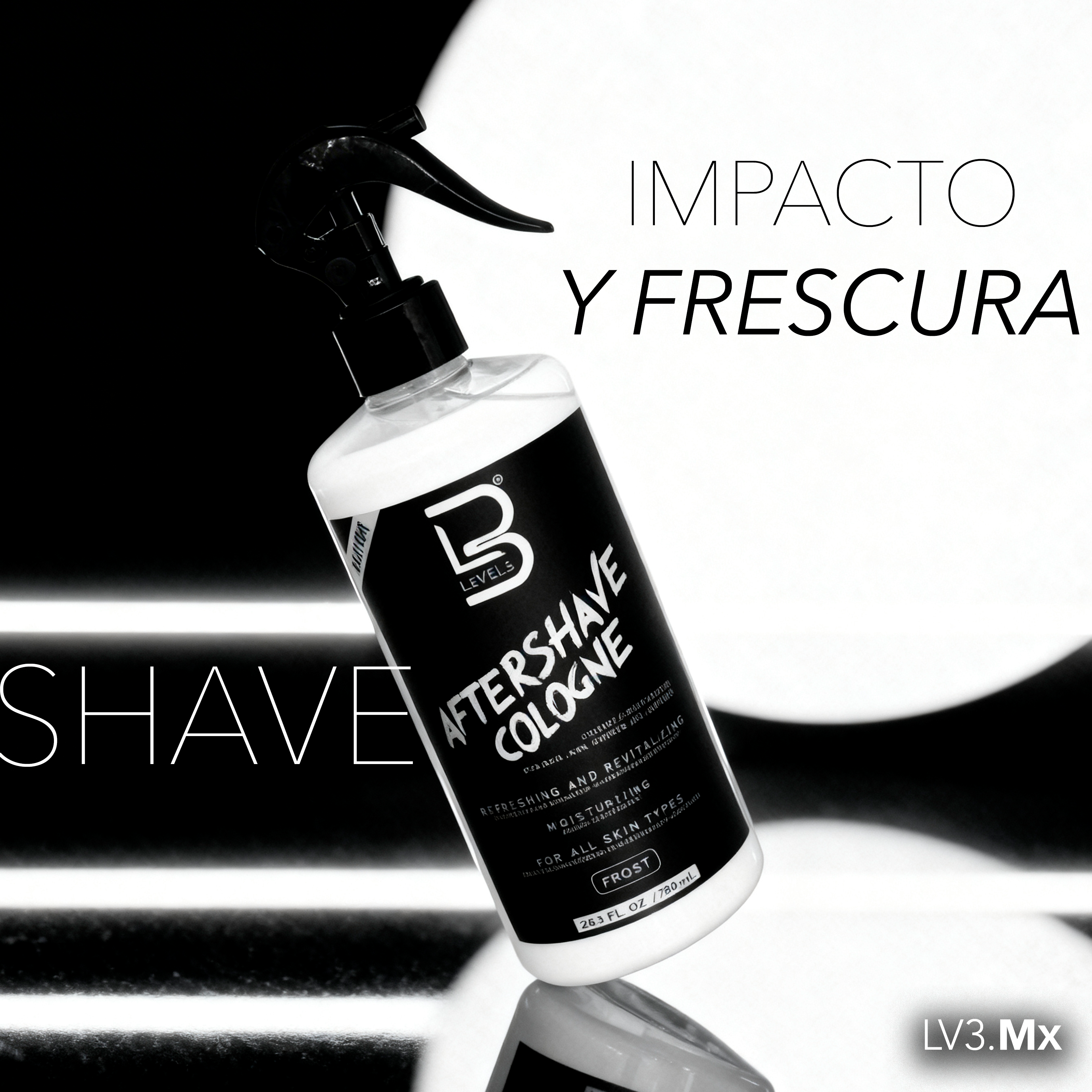 L3VEL3 Aftershave Cologne Frost 750ml