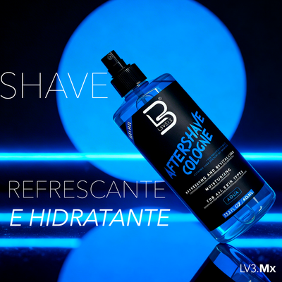 L3VEL3 Aftershave Cologne Aqua 400 ml