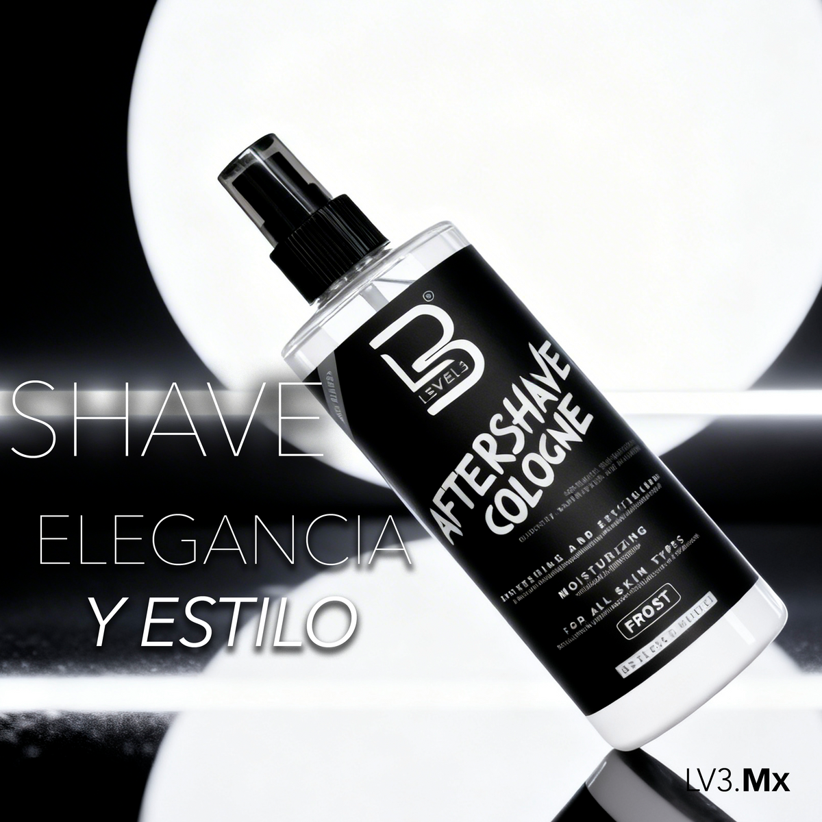 L3VEL3 Aftershave Cologne Frost 400 ml