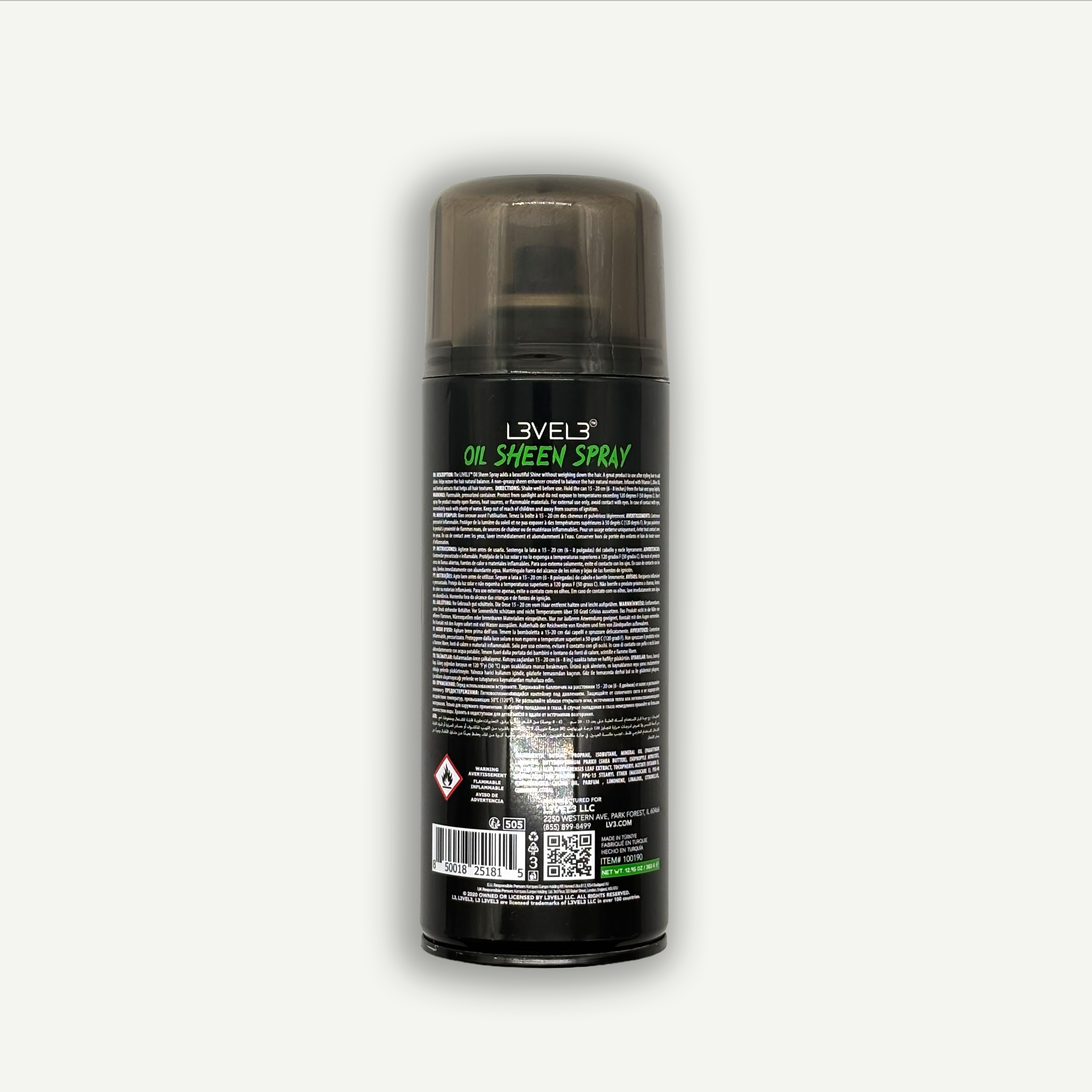 L3VEL3 OIL SHEEN SPRAY 383GR