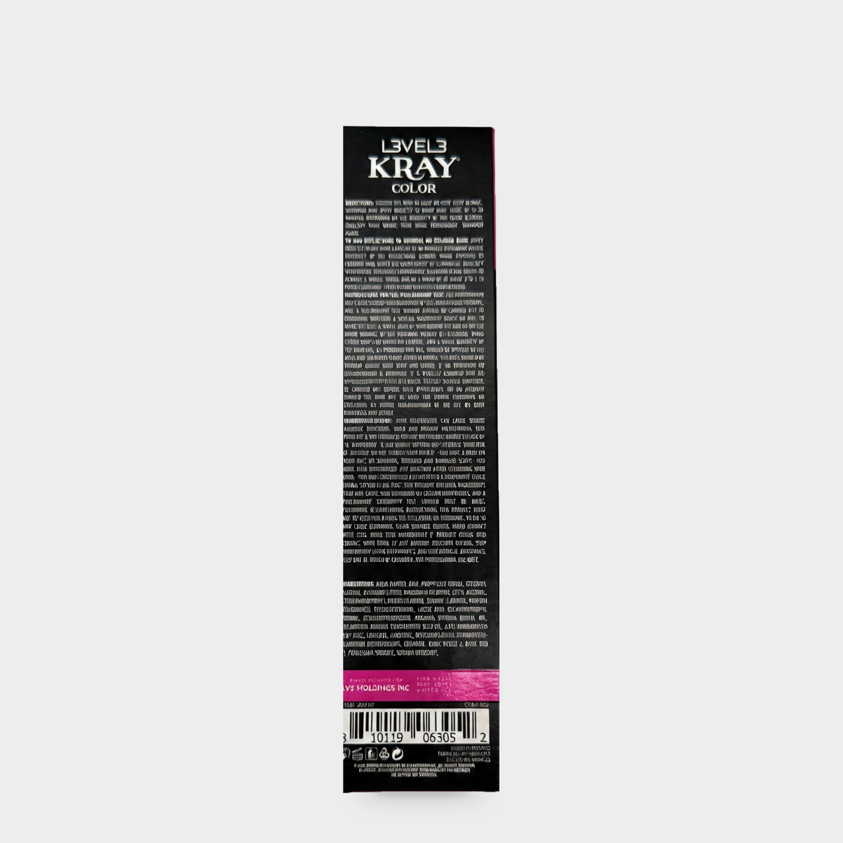 L3VEL3 Pink Semi Permanent Color Tube 100 ml — Reverso