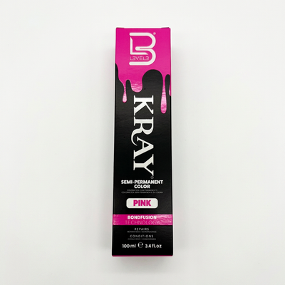 L3VEL3 PINK SEMI PERMANENT COLOR TUBE 100 ml