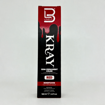 L3VEL3 RED SEMI PERMANENT COLOR TUBE 100 ml