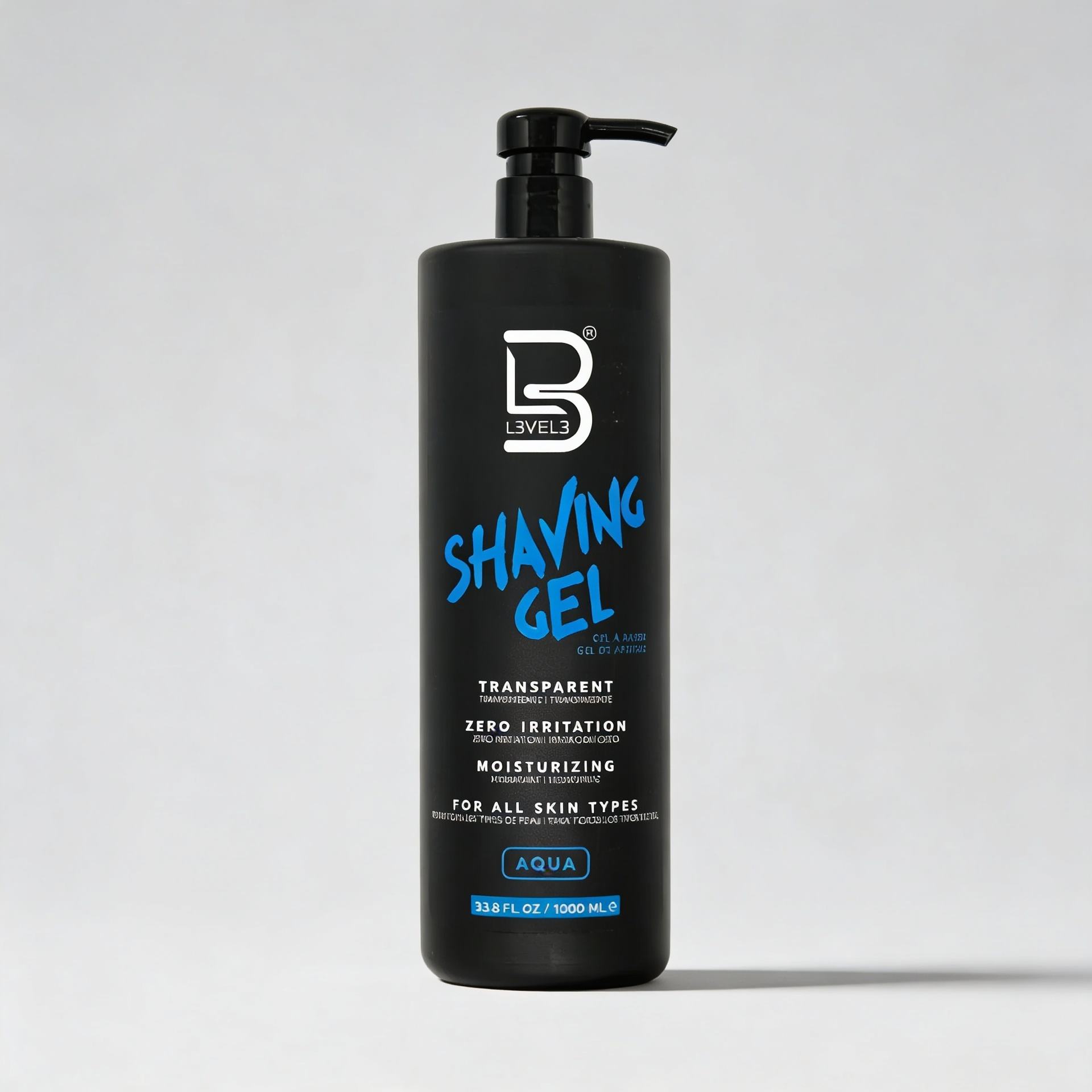 L3VEL3  Shaving Gel Aqua 1000 ml