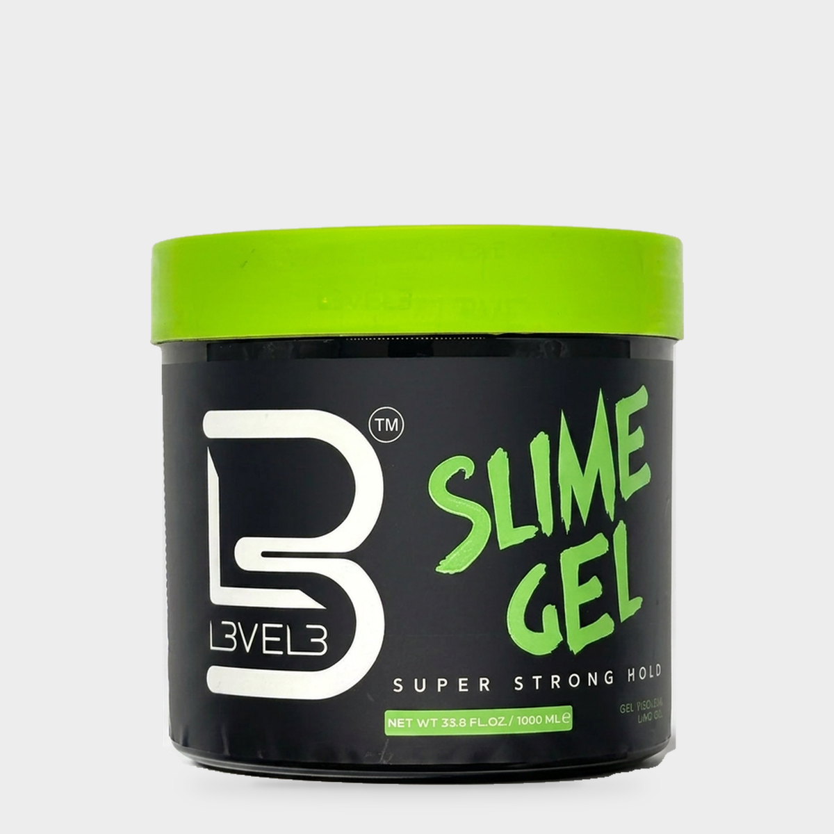 L3VEL3 Slime Hair Gel Super Strong 1000 ml — Portada