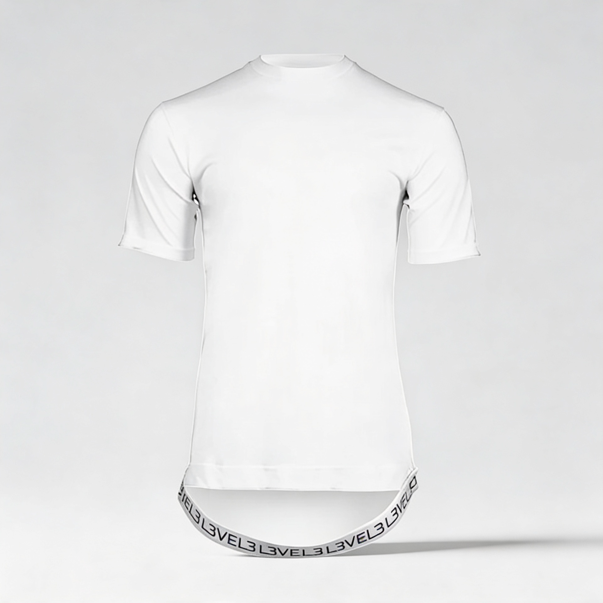 L3VEL3 STRAP T-SHIRT - BLANCO