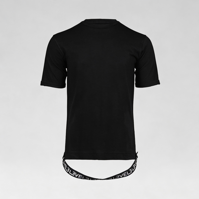 L3VEL3 STRAP T-SHIRT - NEGRO