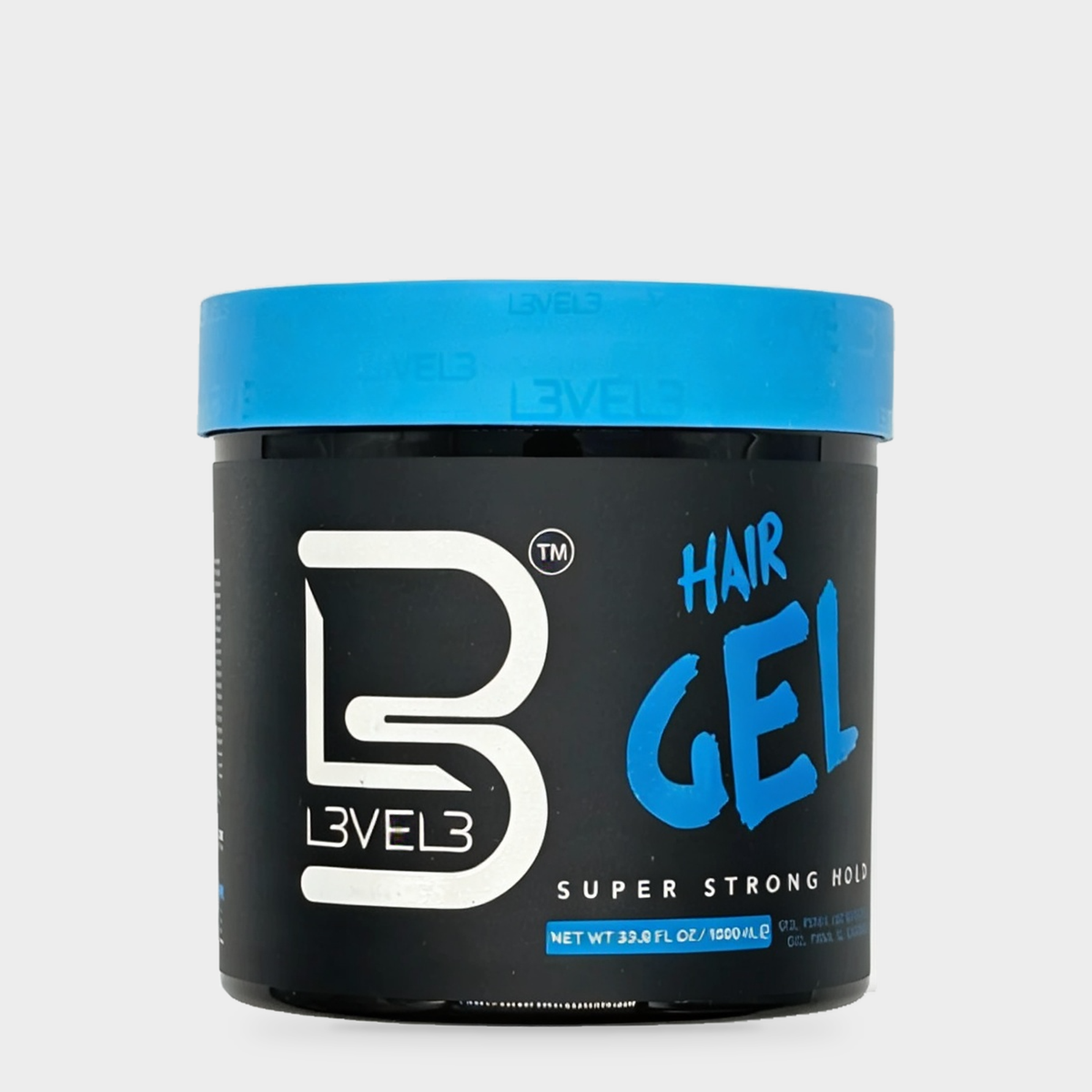 L3VEL3 Super Strong Hair Gel 1000 ml — Portada