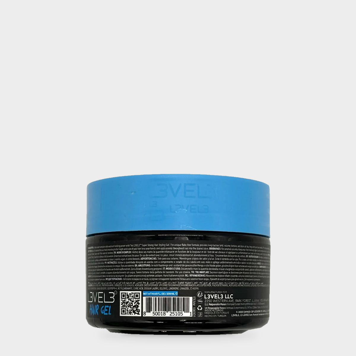 L3VEL3 Super Strong Hair Gel 250 ml — Reverso