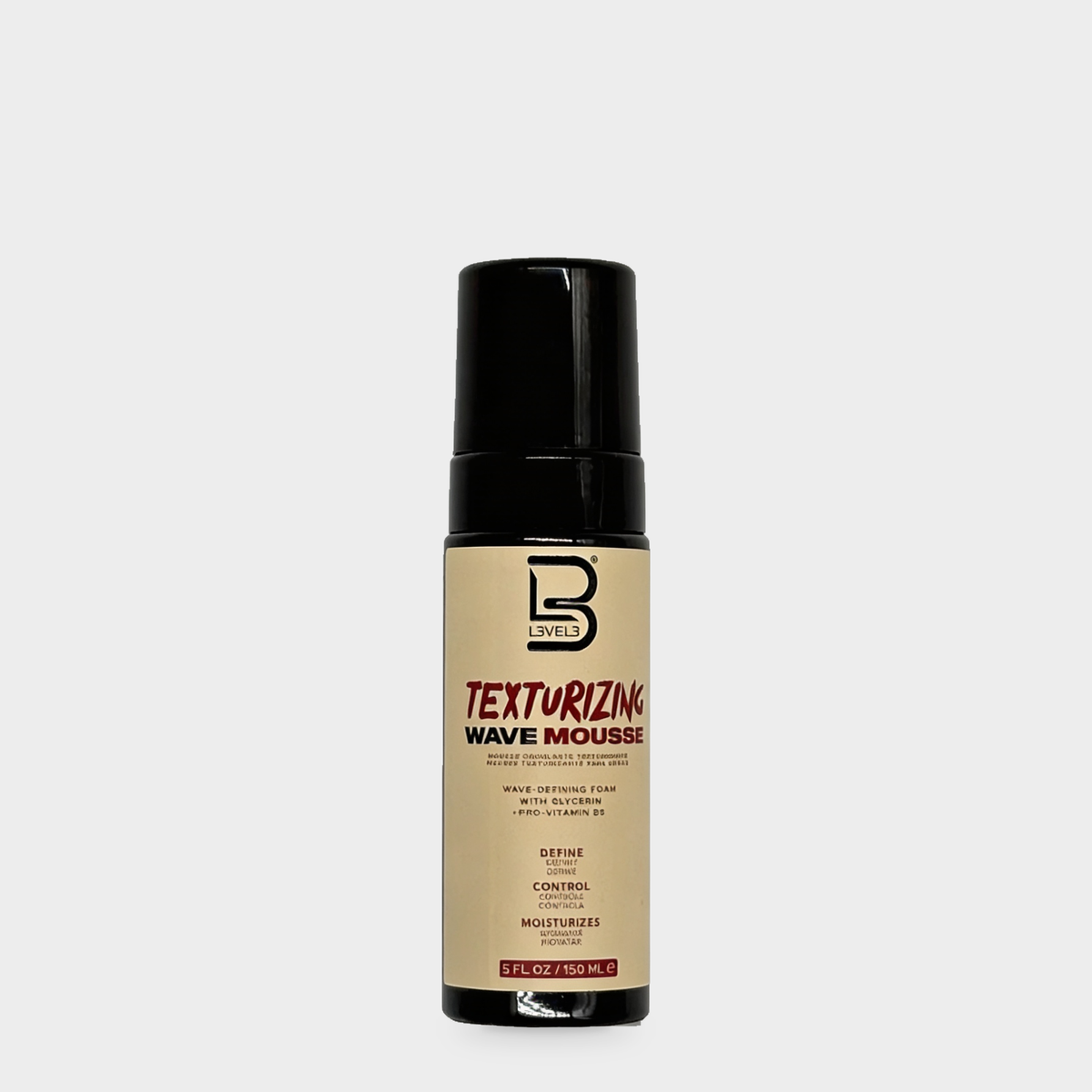 L3VEL3 Texturizing Wave Mousse 150 ml — Portada