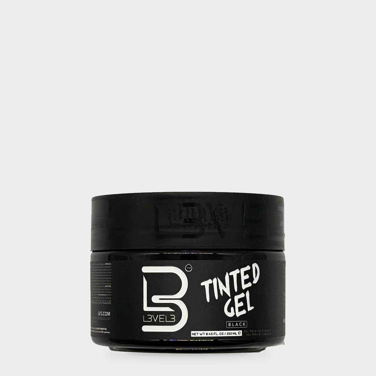 L3VEL3 Tinted Gel Black 250 ml — Portada