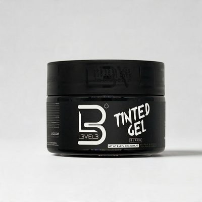 L3VEL3 Tinted Gel Black 250 ml
