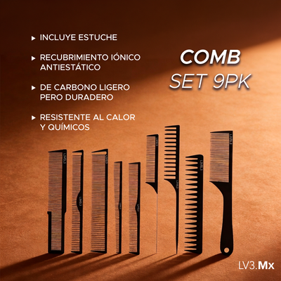L3VEL3 9PC COMB SET