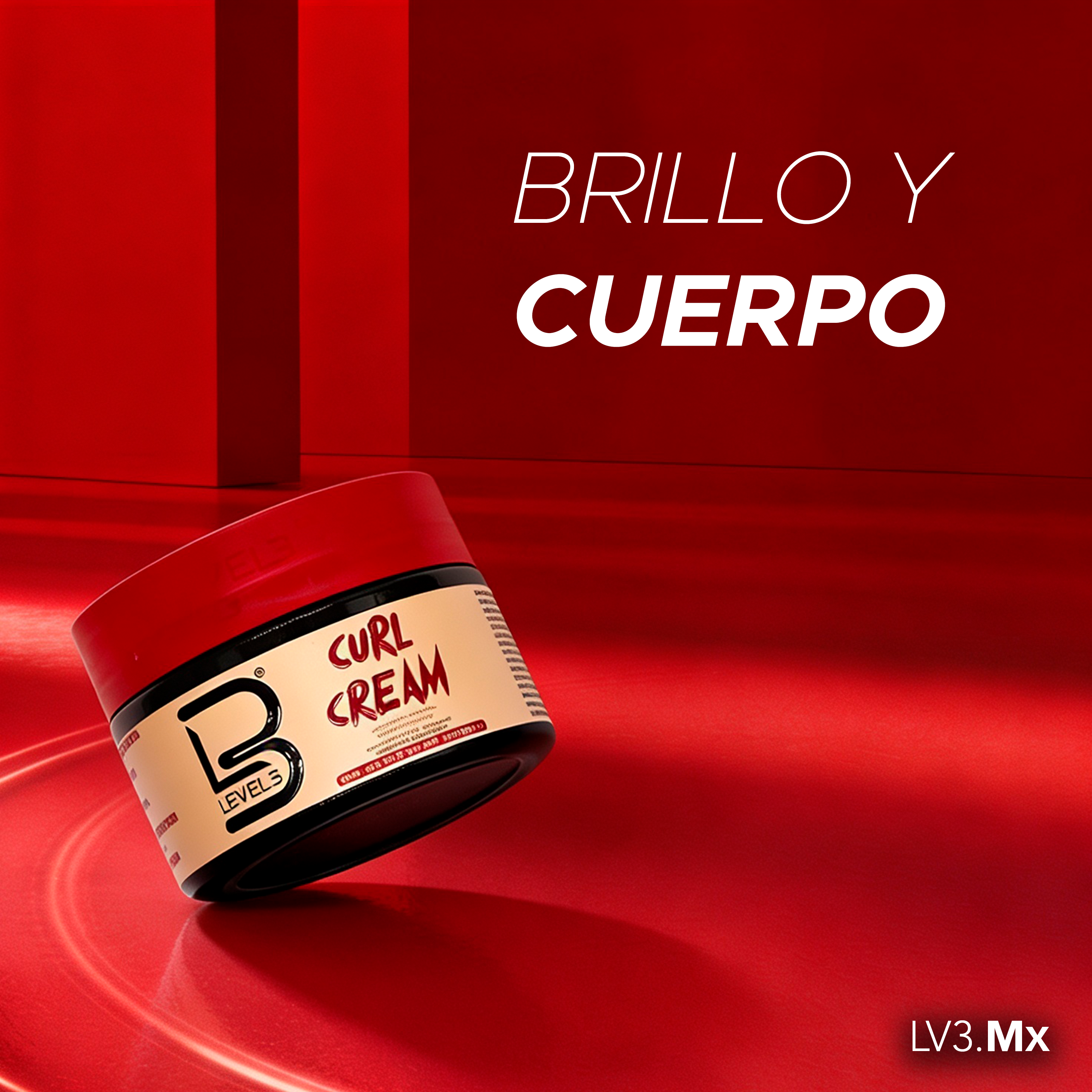 L3VEL3 CURL CREAM 250ML