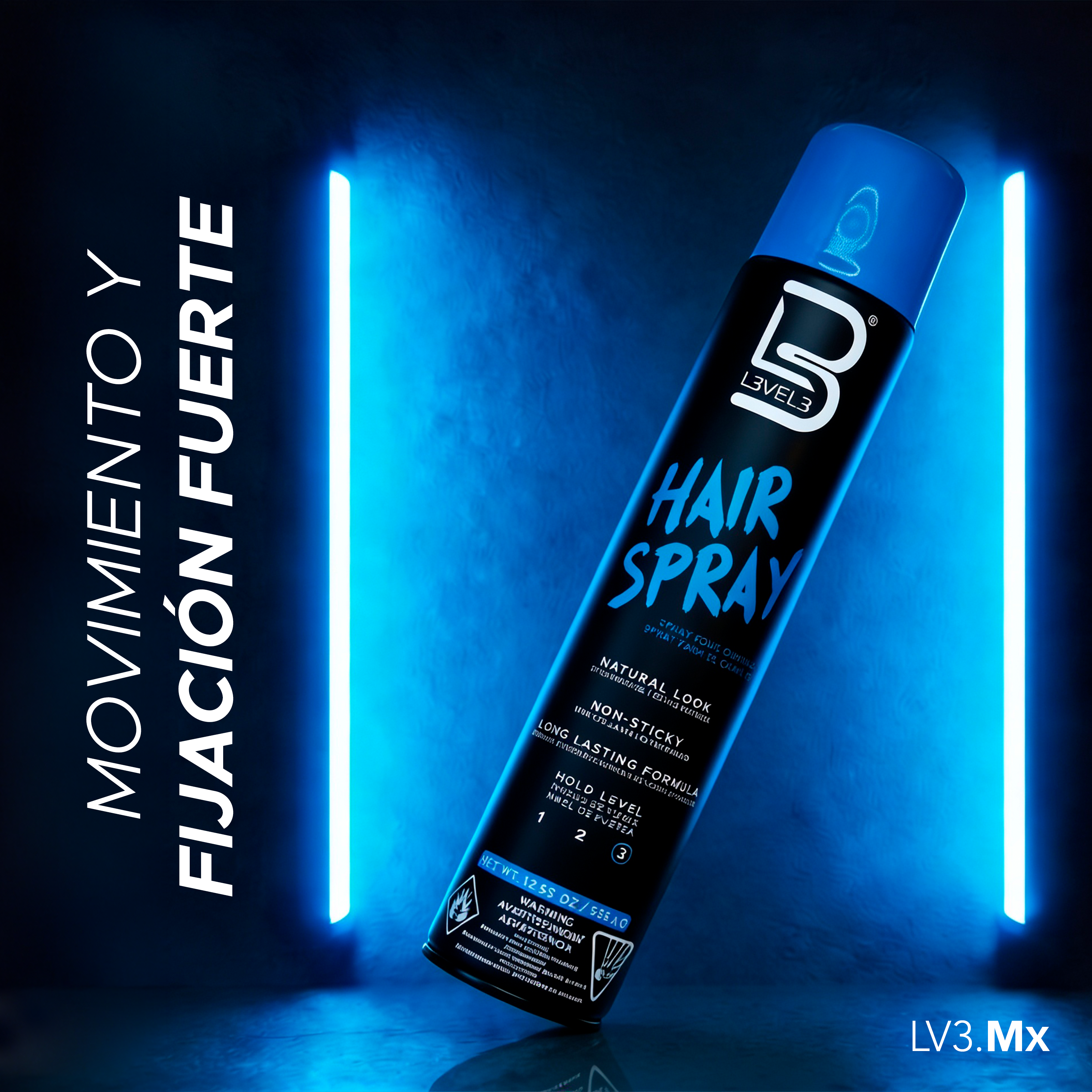 L3VEL3 HAIR SPRAY 383GR