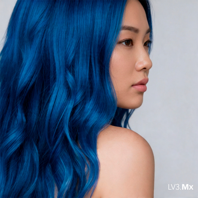 L3VEL3 BLUE SEMI PERMANENT COLOR TUBE 100 ml