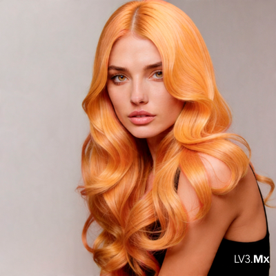 L3VEL3 LIGHT ORANGE SEMI PERMANENT COLOR TUBE 100 ml