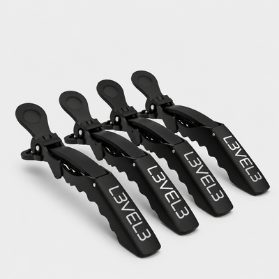 L3VEL3 4 pc Hair Croc Clips — Segunda vista del producto