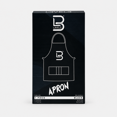 L3VEL3 Black Apron
