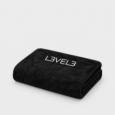 L3VEL3 Black Towel — Segunda vista del producto