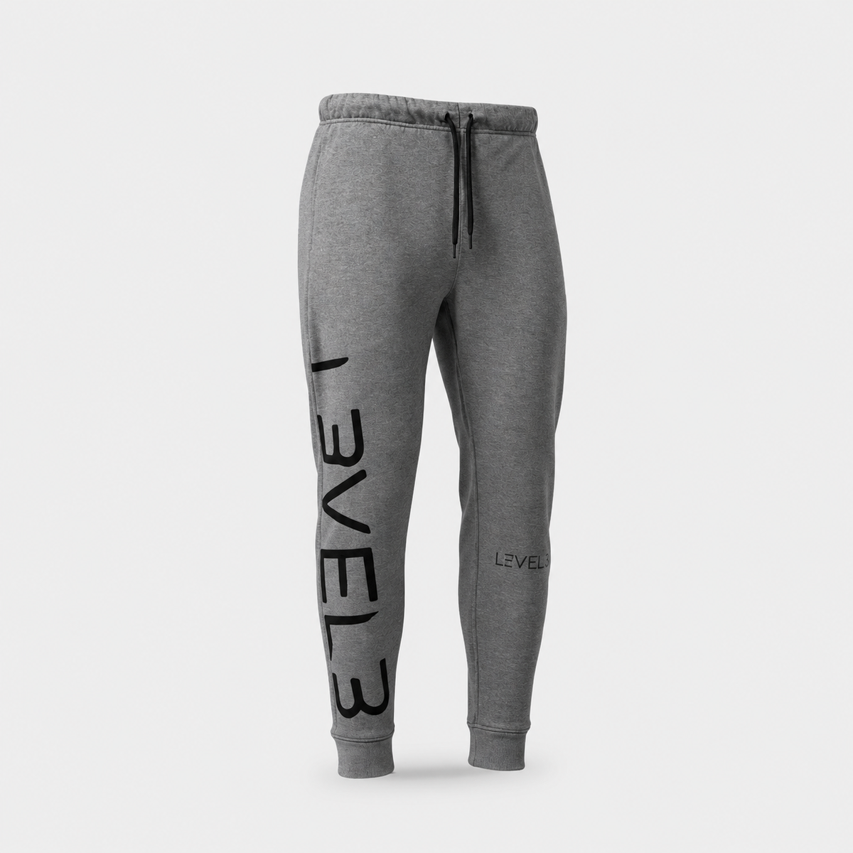 L3VEL3 Essential Joggers Pants - Gris — Segunda vista del producto