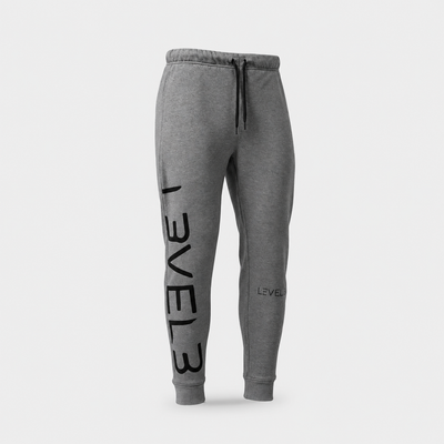 L3VEL3 Essential Joggers Pants - Gris — Segunda vista del producto