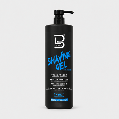 L3VEL3 Shaving Gel Aqua 1000 ml — gel de afeitado